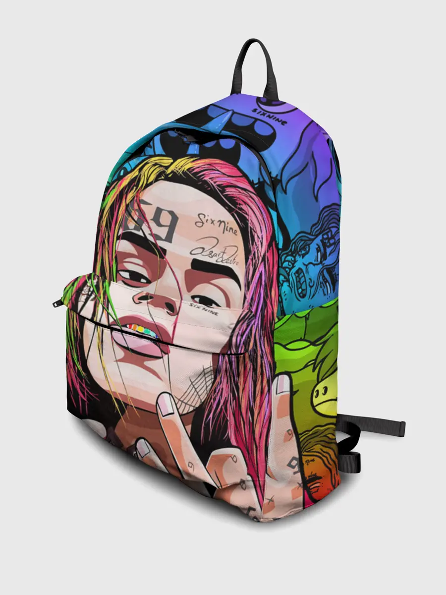 Рюкзак джинсовый / 6IX9INE