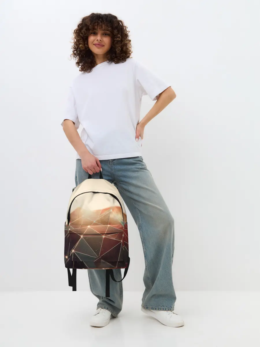 Рюкзак джинсовый / ABSTRACT DIGITAL