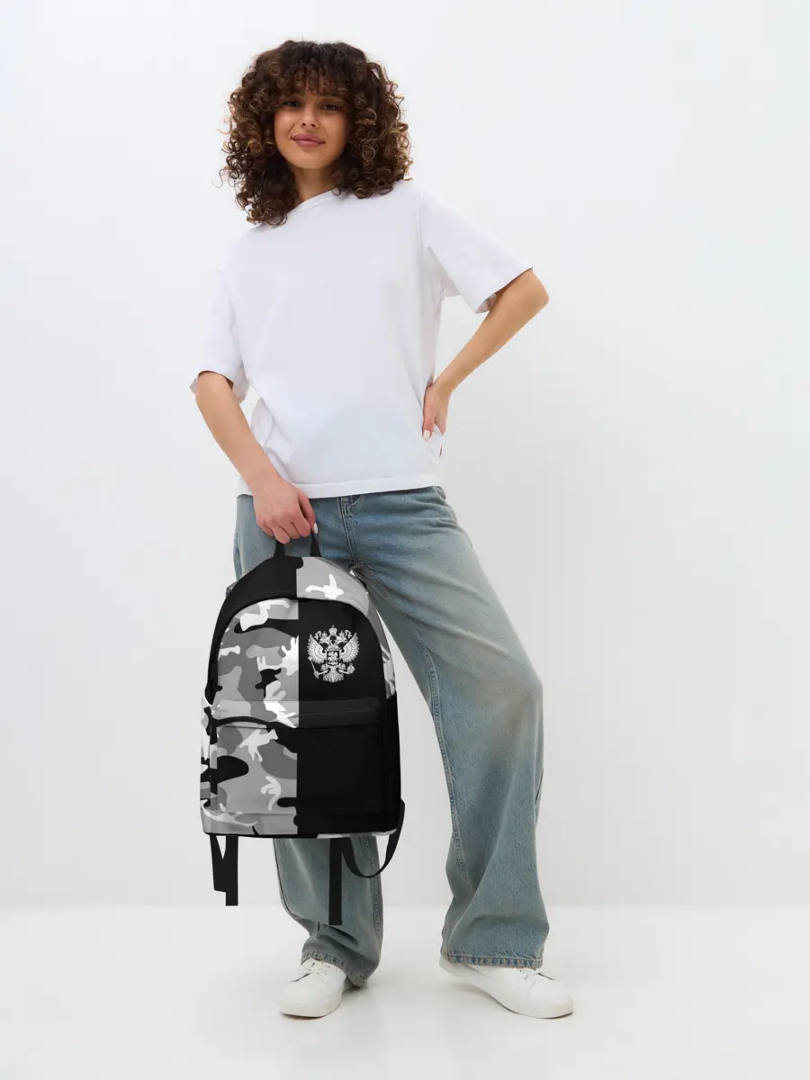 Рюкзак джинсовый / Россия камуфляж