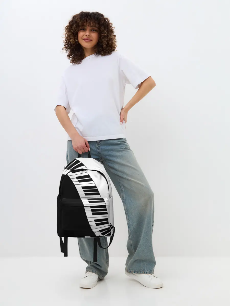 Рюкзак джинсовый / Piano | Пианино