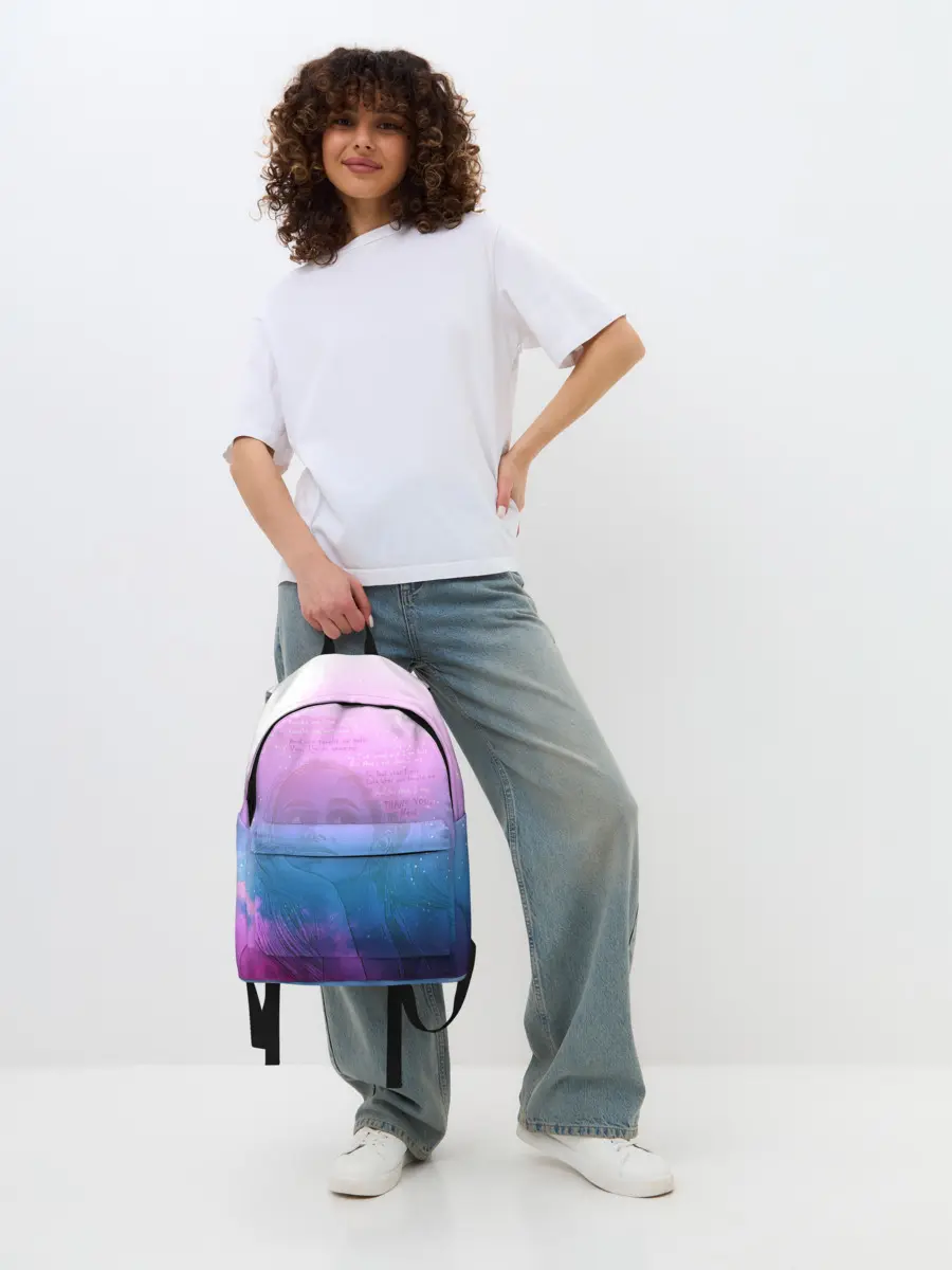 Рюкзак джинсовый / Ariana Grande Thank You, Next