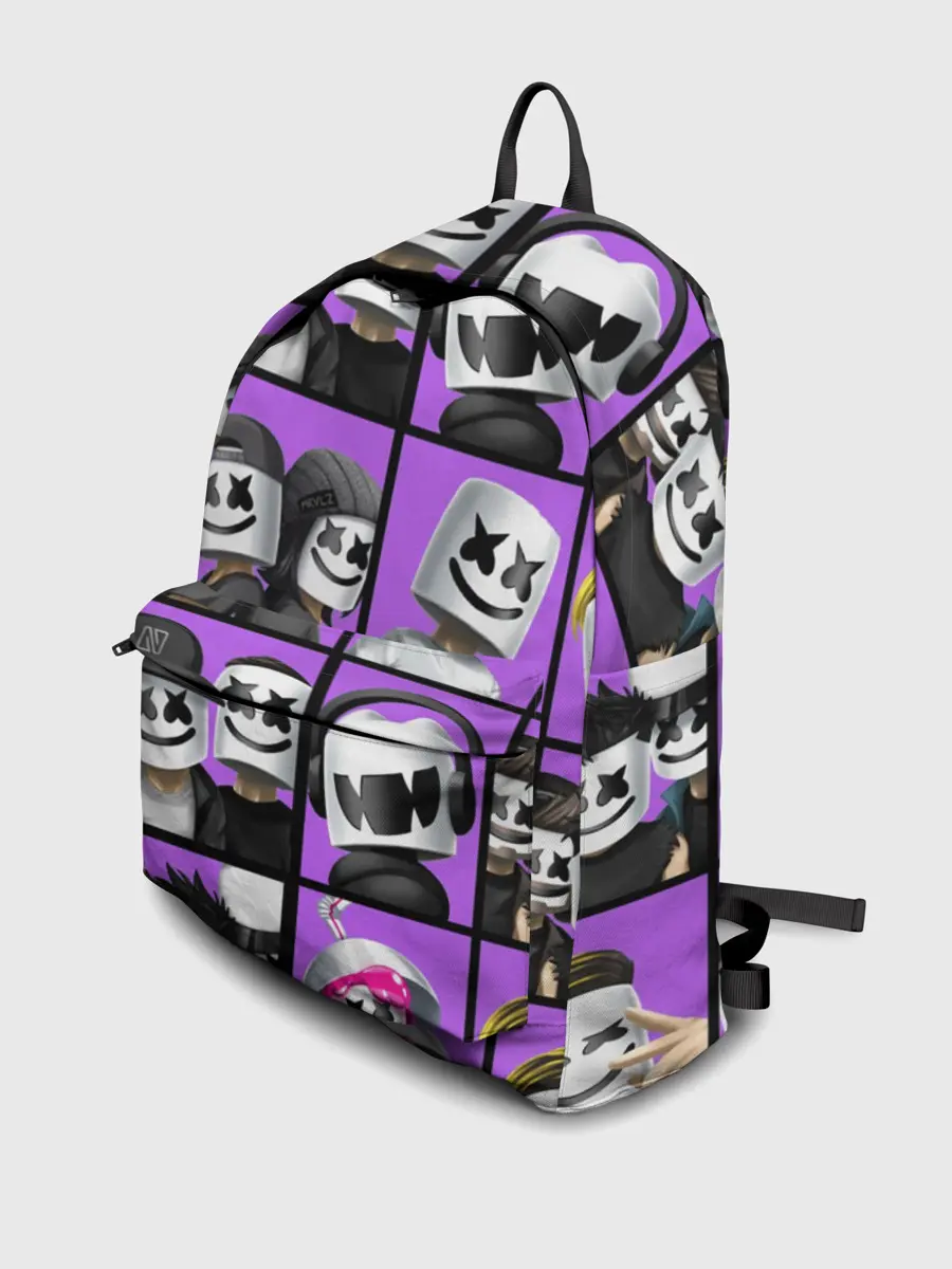 Рюкзак джинсовый / Marshmello Style