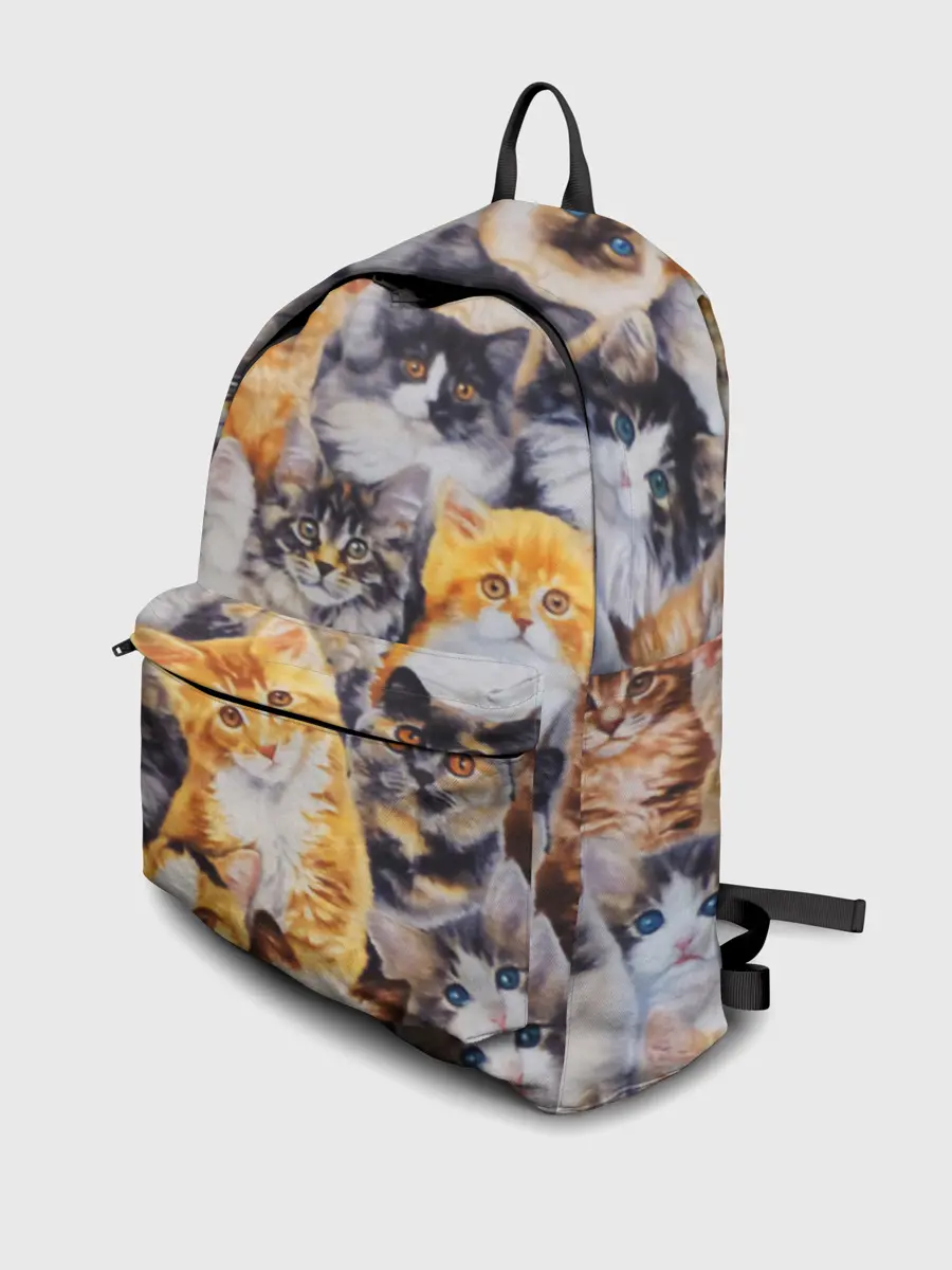 Рюкзак джинсовый / КОТЯТКИ