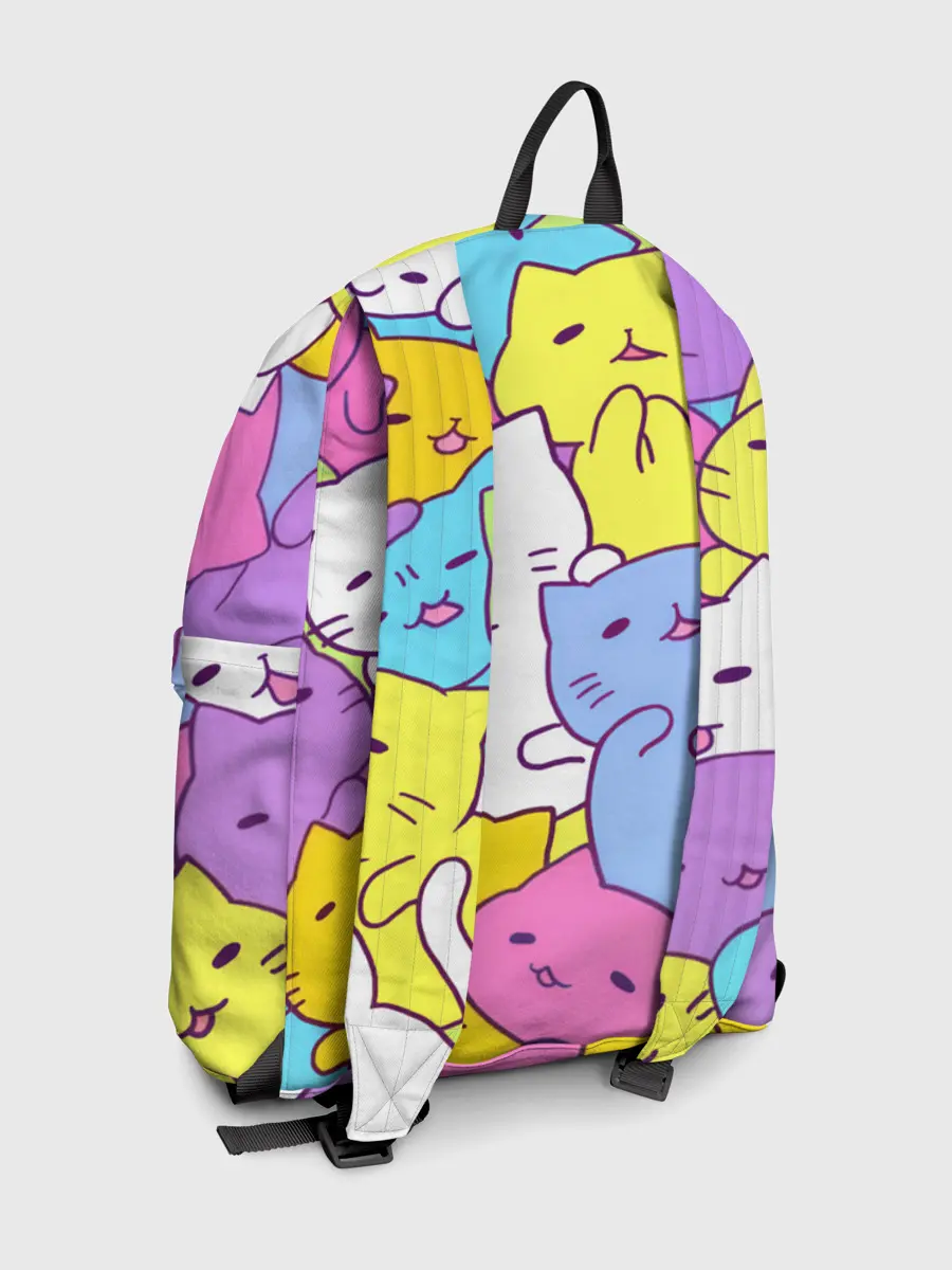 Рюкзак джинсовый / МИЛЫЕ КОТЯТКИ