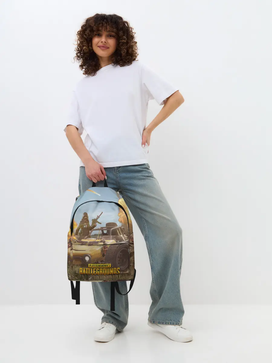 Рюкзак джинсовый / Pubg Mobile