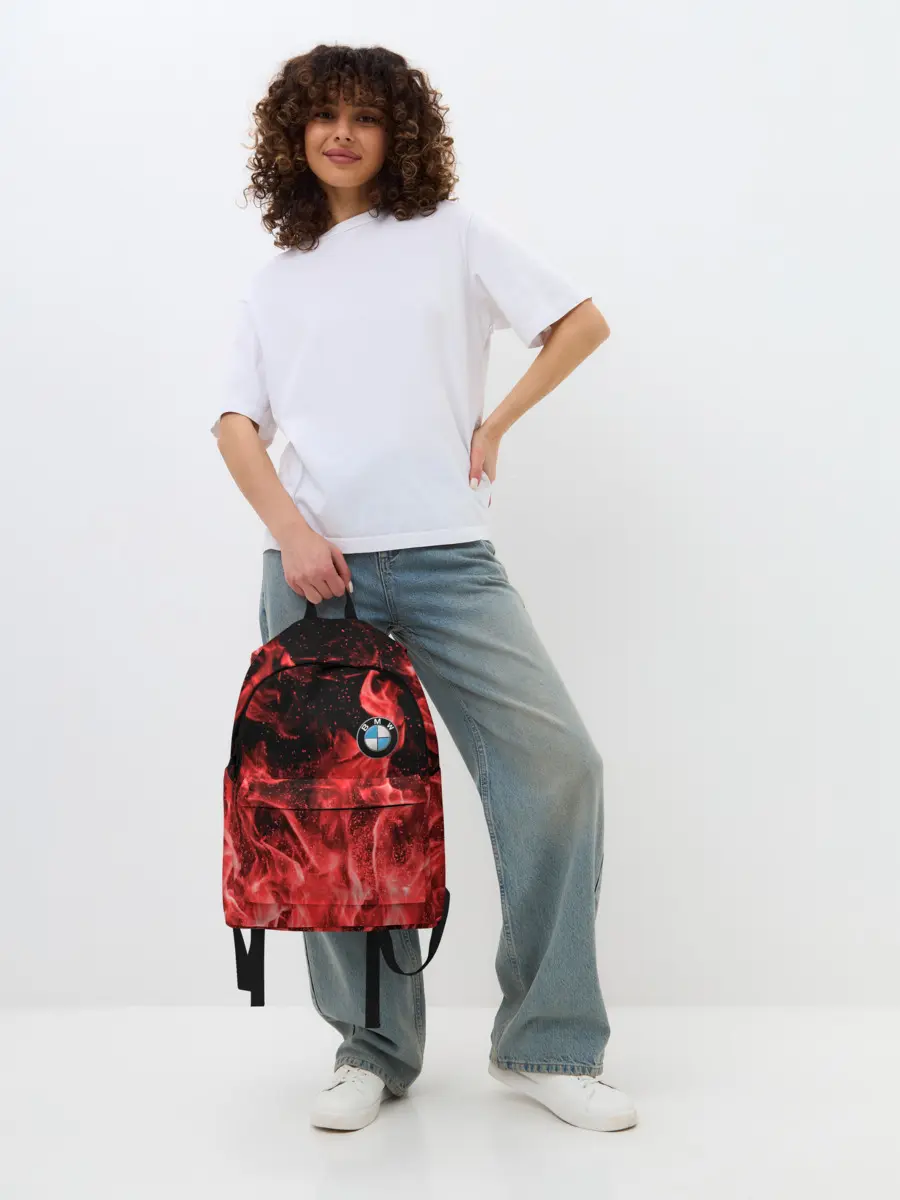 Рюкзак джинсовый / BMW