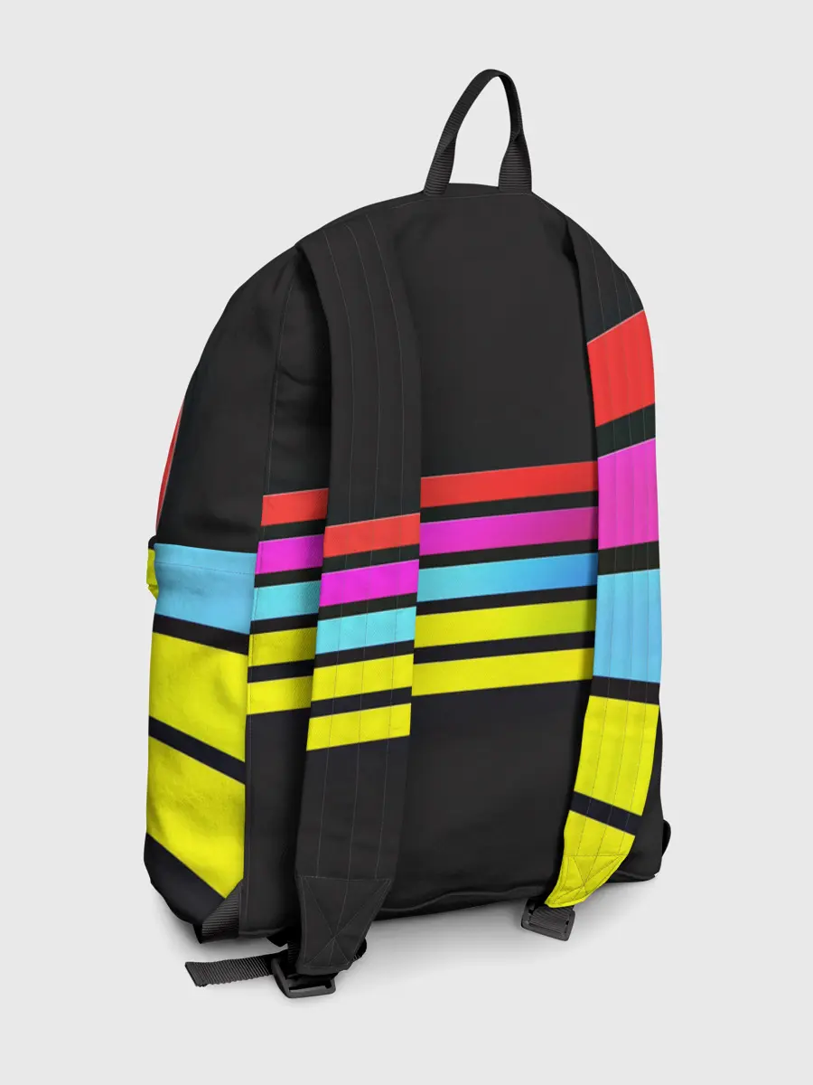 Рюкзак джинсовый / NEON GEOMETRY