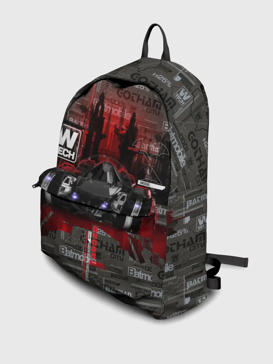 Рюкзак джинсовый / Batmobile