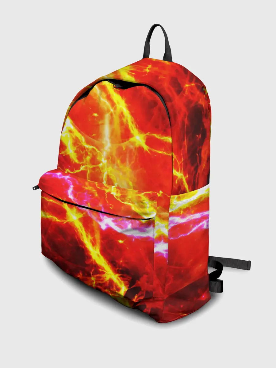 Рюкзак джинсовый / УДАРЫ МОЛНИИ