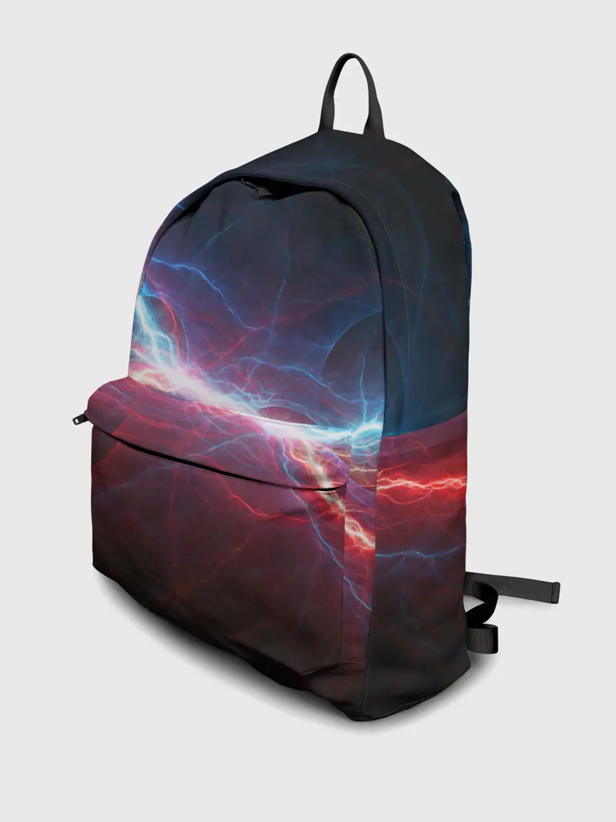 Рюкзак джинсовый / СТОЛКНОВЕНИЕ МОЛНИЙ