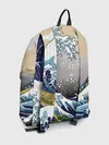 Рюкзак джинсовый / The great wave off kanagawa