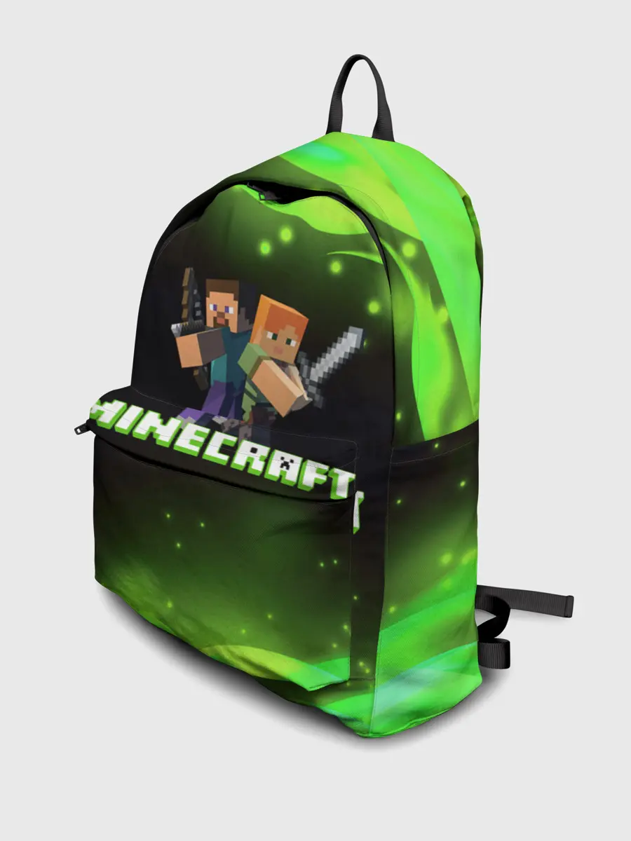 Рюкзак джинсовый / Minecraft 1