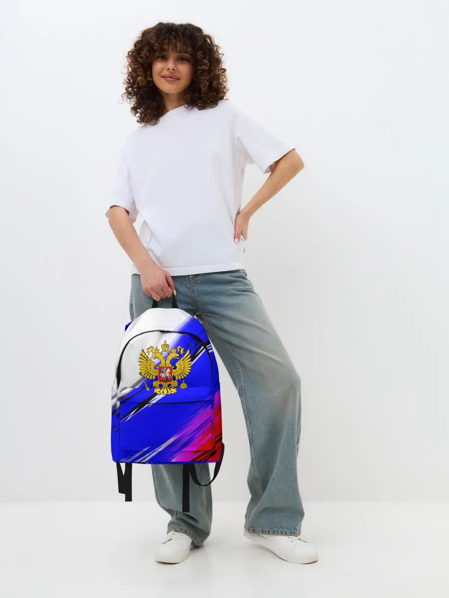 Рюкзак джинсовый / Патриот России