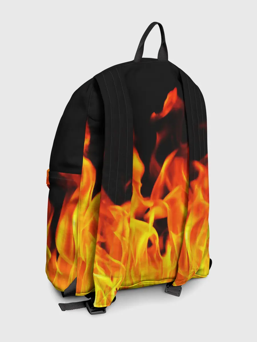 Рюкзак джинсовый / ОГНЕННЫЙ