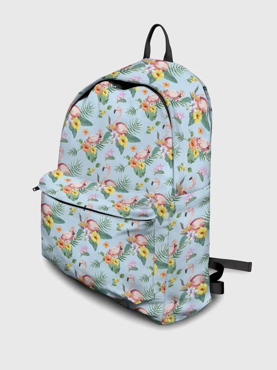 Рюкзак джинсовый / ФЛАМИНГО