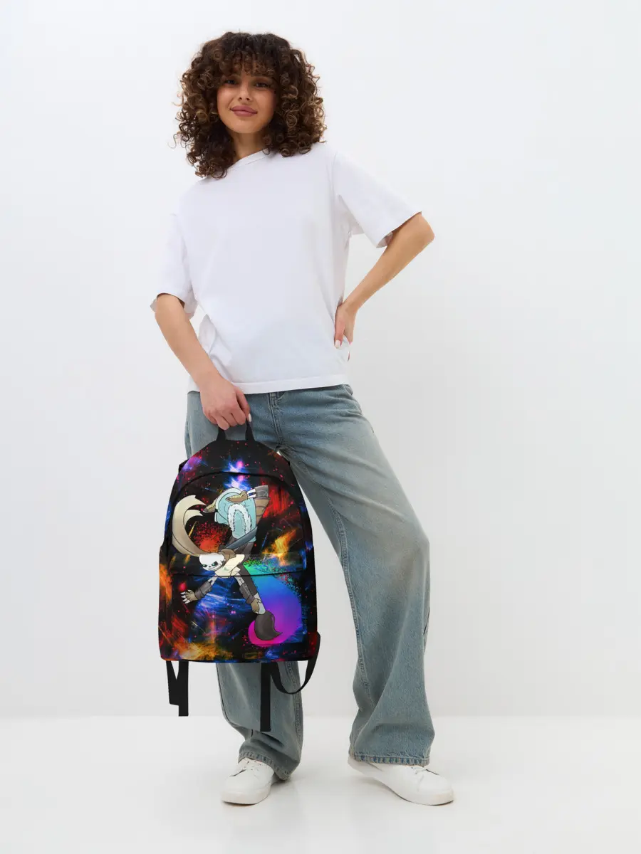 Рюкзак джинсовый / Санс | Undertale