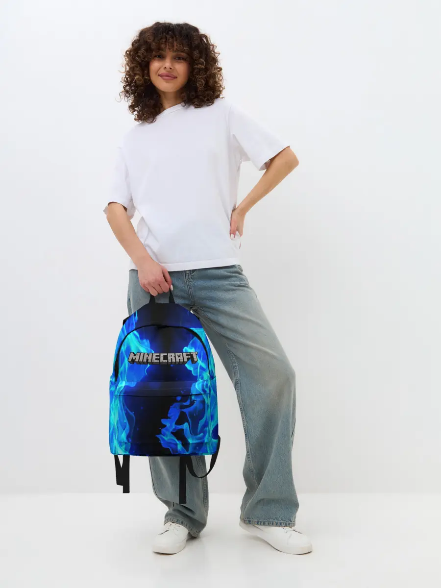 Рюкзак джинсовый / MINECRAFT