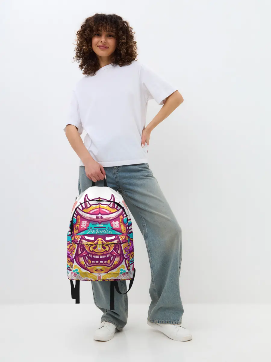 Рюкзак джинсовый / Светлый самурай