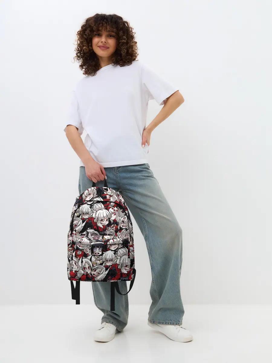 Рюкзак джинсовый / Helltaker