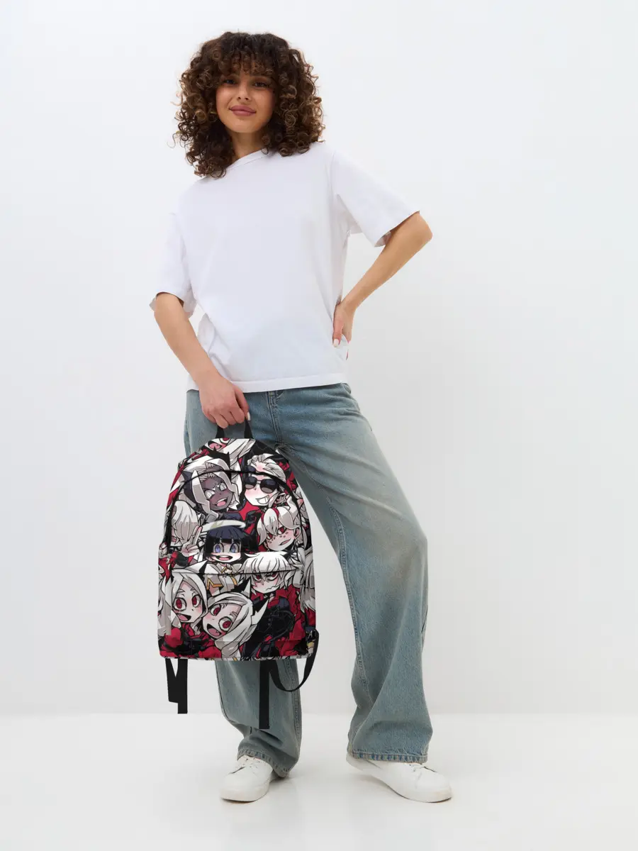 Рюкзак джинсовый / Helltaker