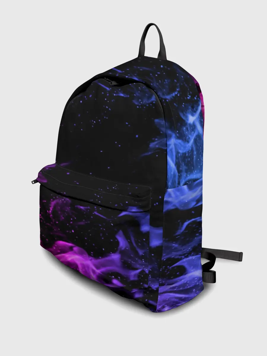 Рюкзак джинсовый / ОГОНЬ НЕОН