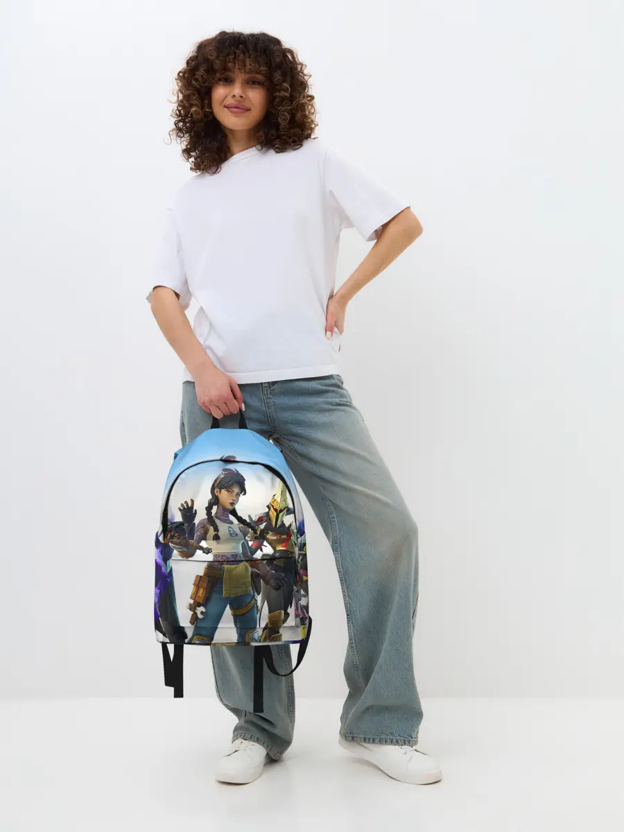 Рюкзак джинсовый / ФОРТНАЙТ 3 СЕЗОН