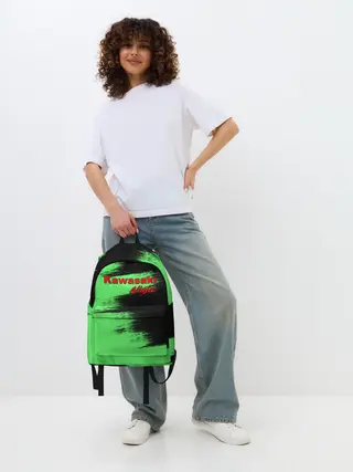 Рюкзак джинсовый / Kawasaki