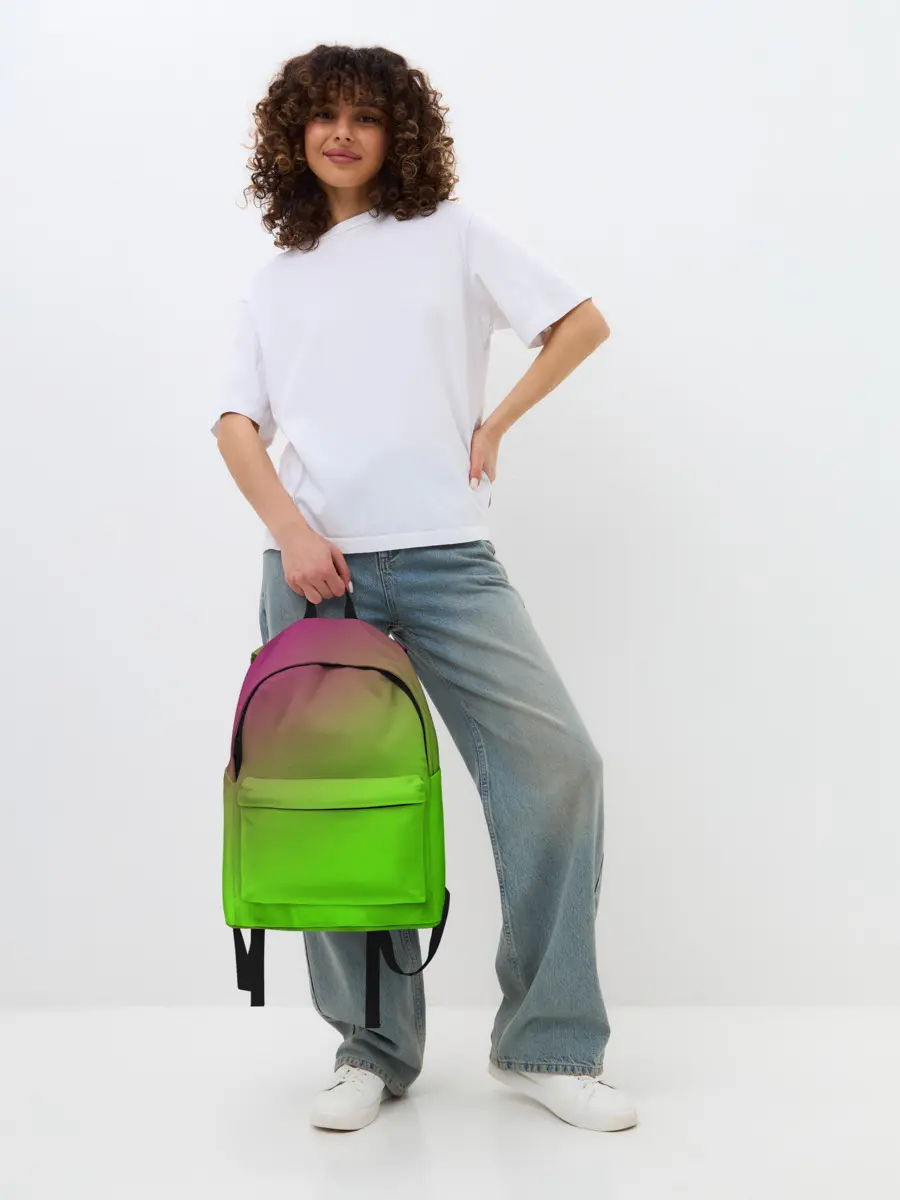 Рюкзак джинсовый / Кислотная