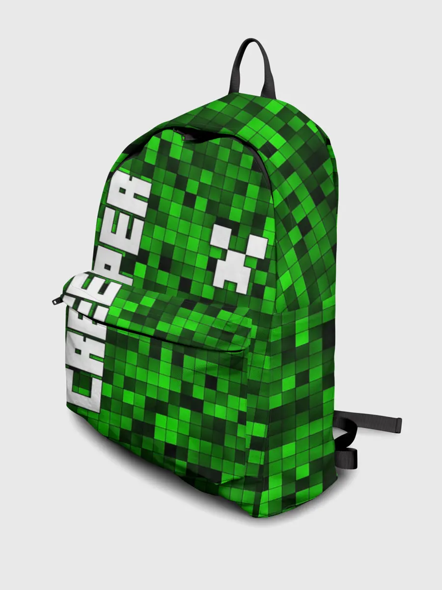 Рюкзак джинсовый / MINECRAFT CREEPER