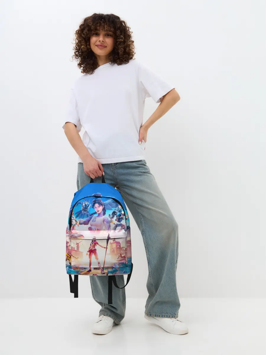 Рюкзак джинсовый / FORTNITE 3 СЕЗОН