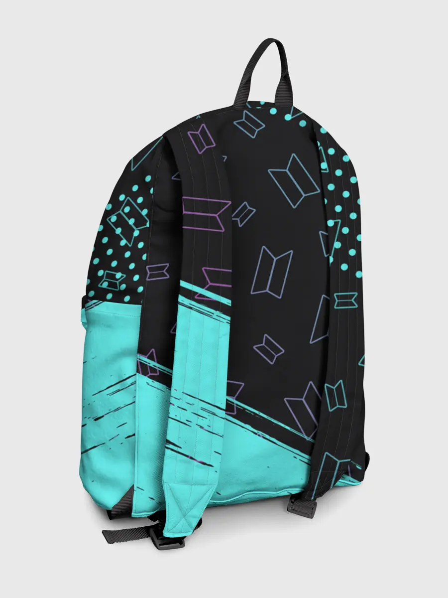 Рюкзак джинсовый / BTS / БТС