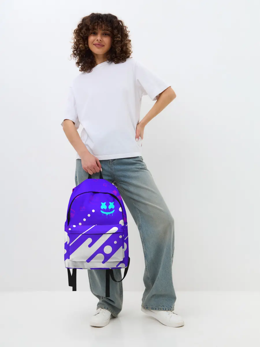 Рюкзак джинсовый / MARSHMELLO / МАРШМЕЛЛОУ