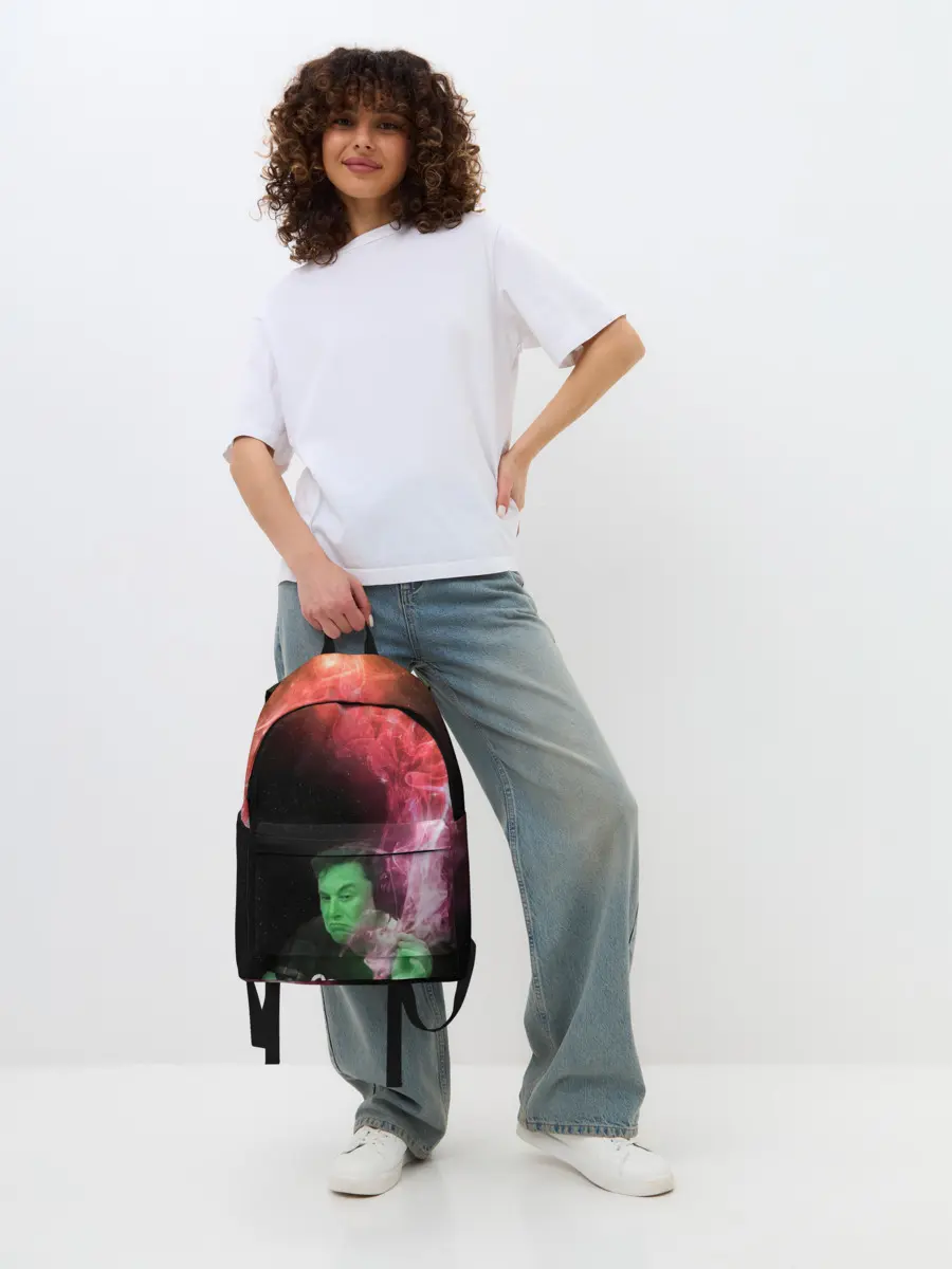 Рюкзак джинсовый / ПРИШЕЛЕЦ