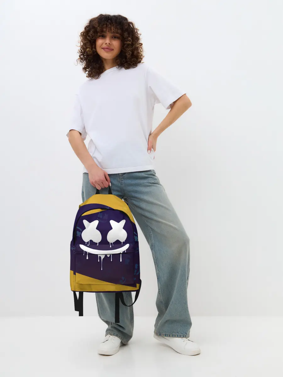 Рюкзак джинсовый / MARSHMELLO / МАРШМЕЛЛОУ