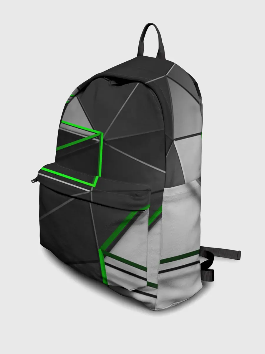 Рюкзак джинсовый / 3D полигон