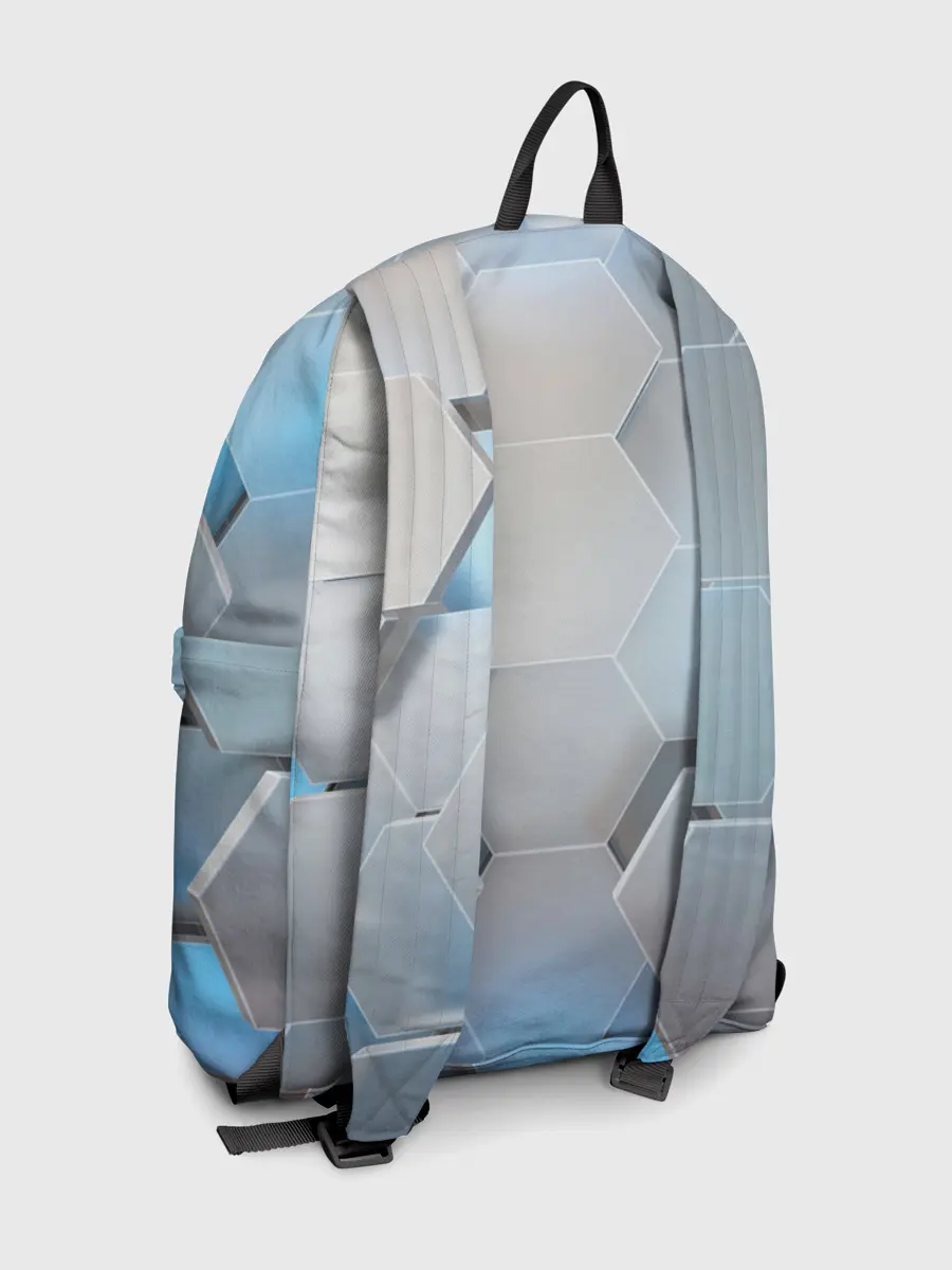 Рюкзак джинсовый / 3D соты