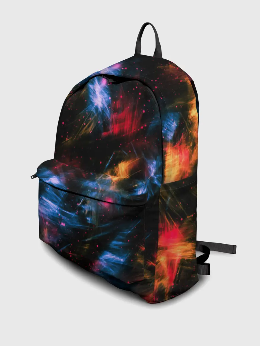 Рюкзак джинсовый / КОСМИЧЕСКИЕ ВОЛНЫ