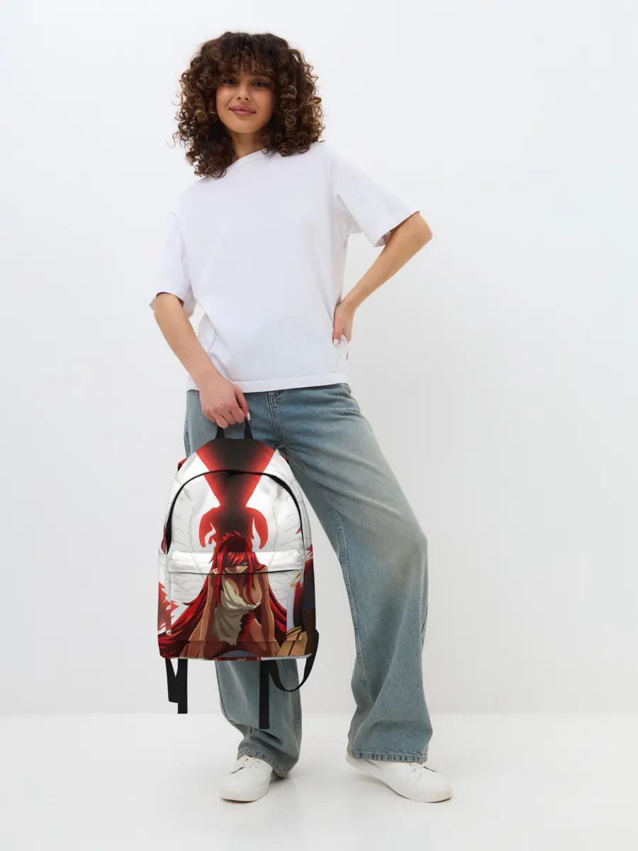 Рюкзак джинсовый / Эльза Фейри Тейл