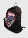 Рюкзак джинсовый / Американский череп | American Skull