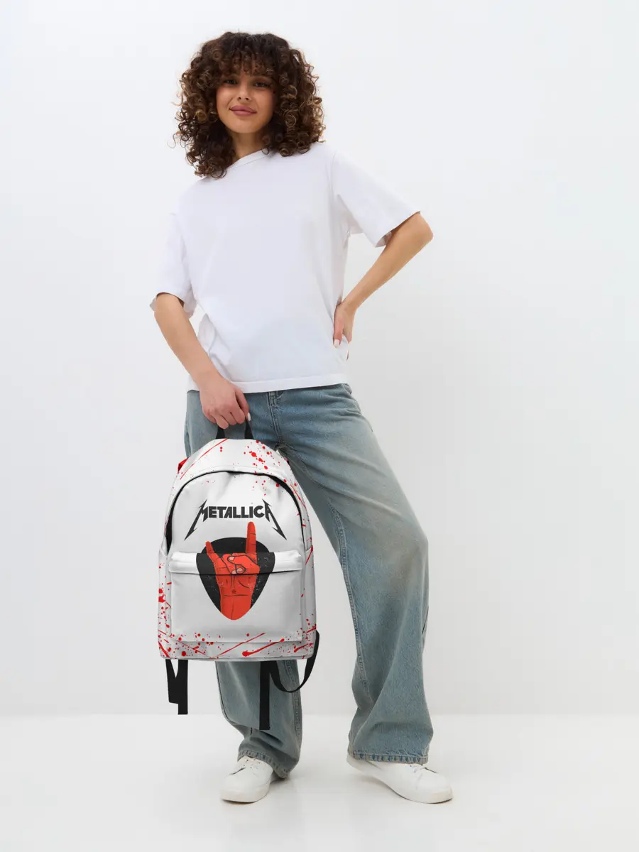 Рюкзак джинсовый / METALLICA