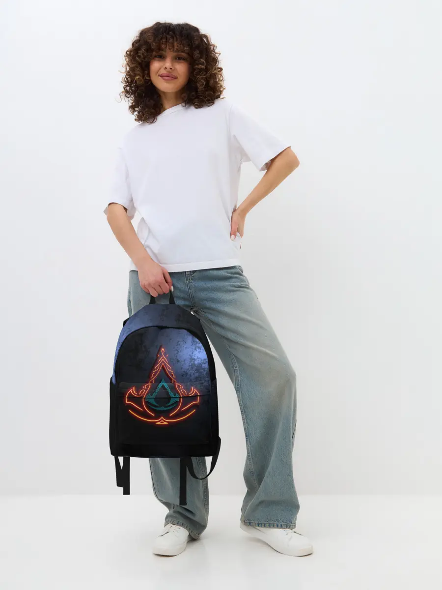 Рюкзак джинсовый / Assassins Creed Valhalla