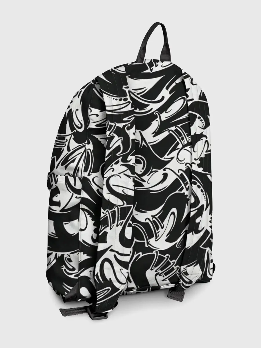 Рюкзак джинсовый / Tattoo | BlackWhite