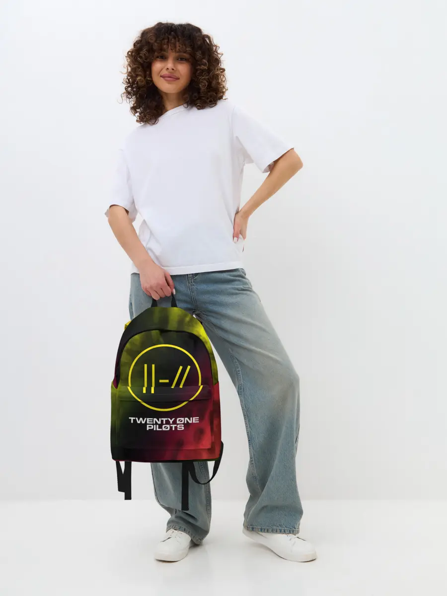 Рюкзак джинсовый / TWENTY ONE PILOTS / 21 PILOTS