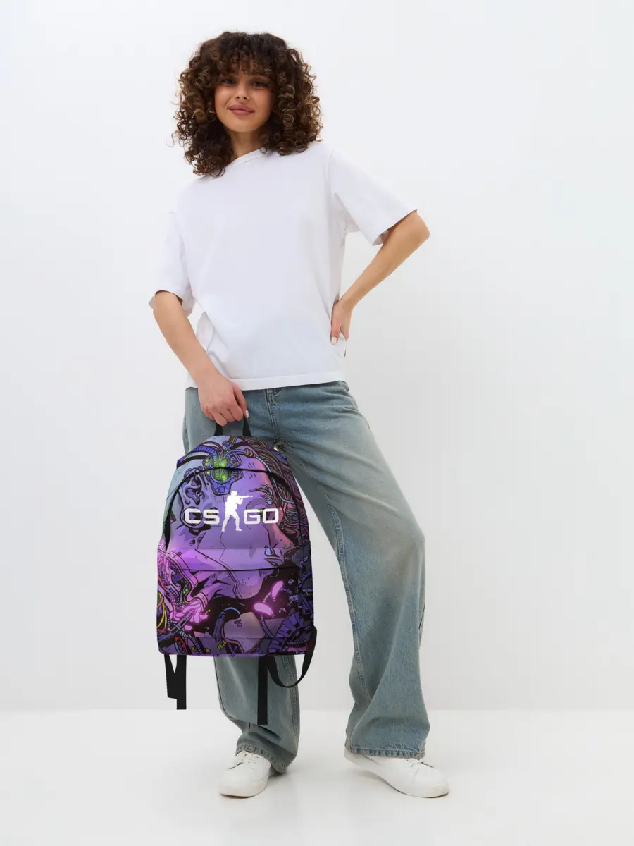 Рюкзак джинсовый / CS GO