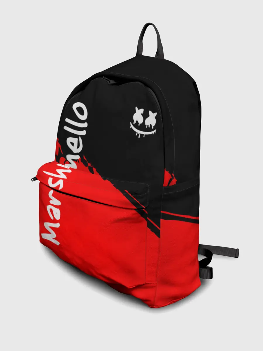 Рюкзак джинсовый / Marshmello