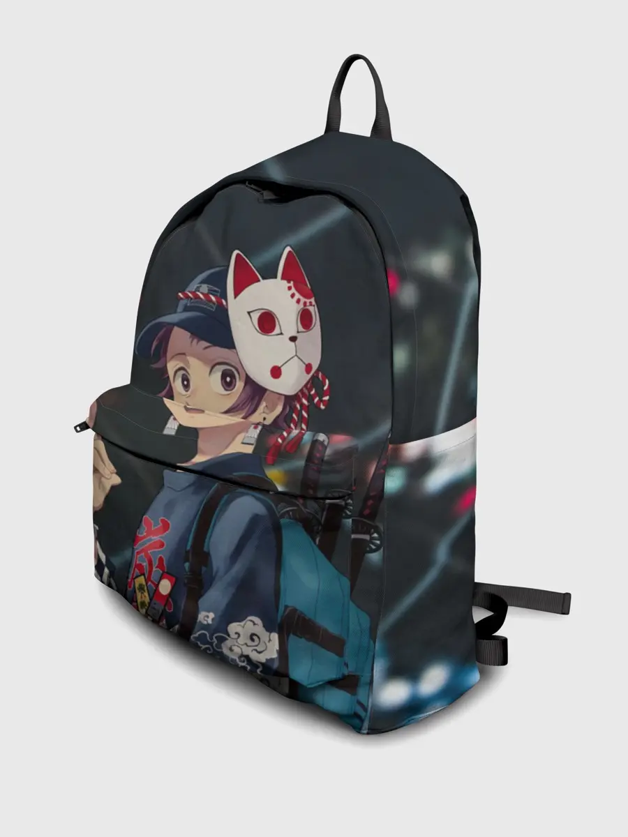 Рюкзак джинсовый / Танджиро Камадо