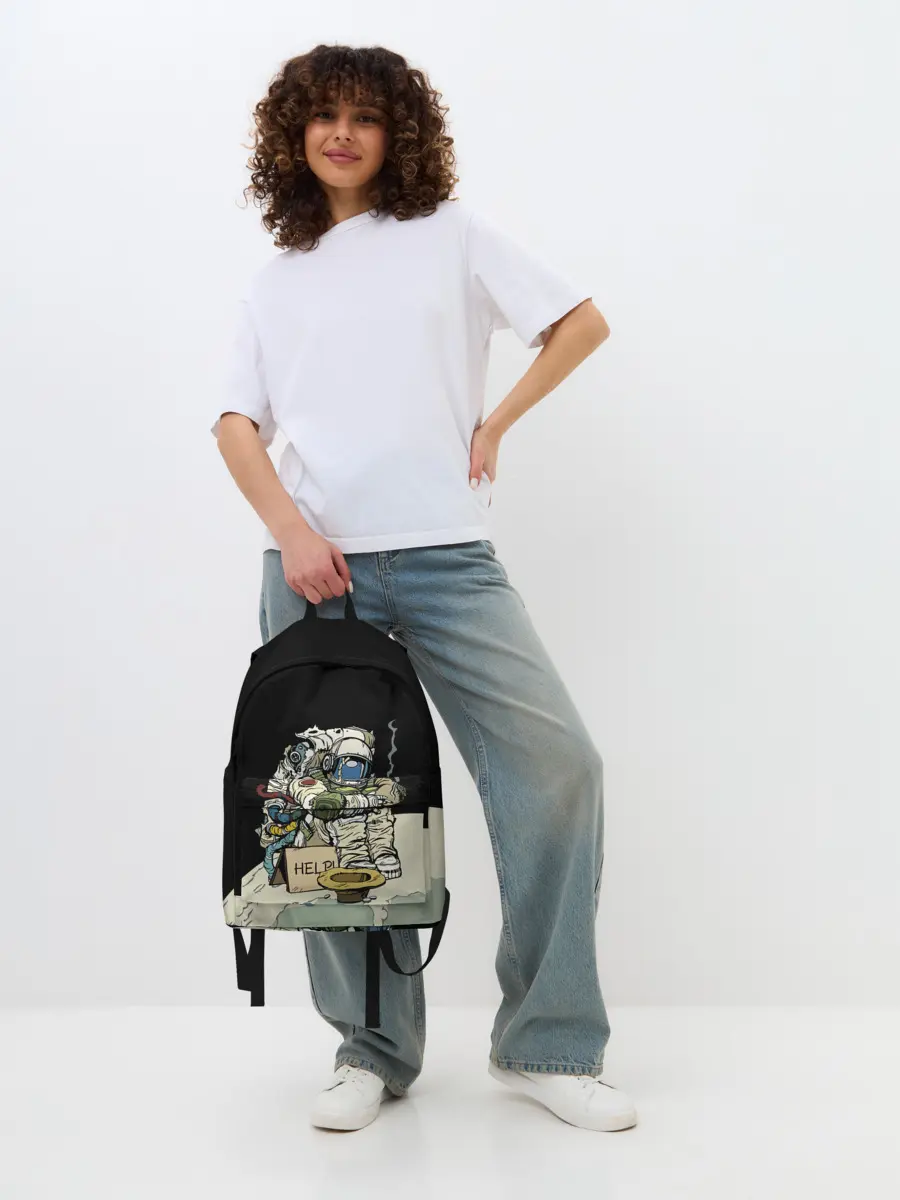 Рюкзак джинсовый / Help!