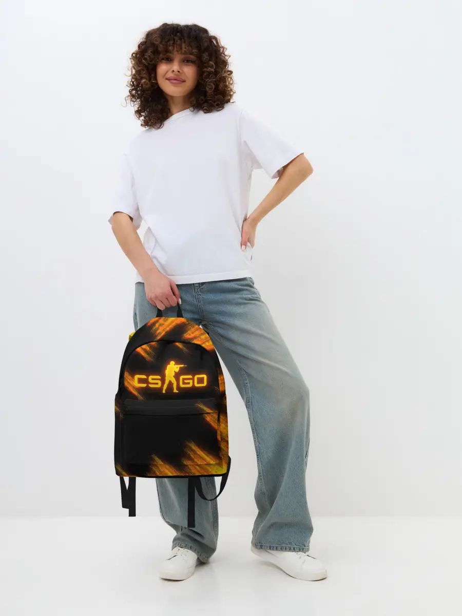 Рюкзак джинсовый / COUNTER STRIKE