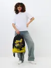 Рюкзак джинсовый / Хамон желтый дым
