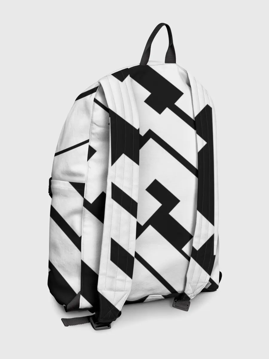 Рюкзак джинсовый / ГЕОМЕТРИЯ,АБСТРАКЦИЯ,ПОЛОСЫ